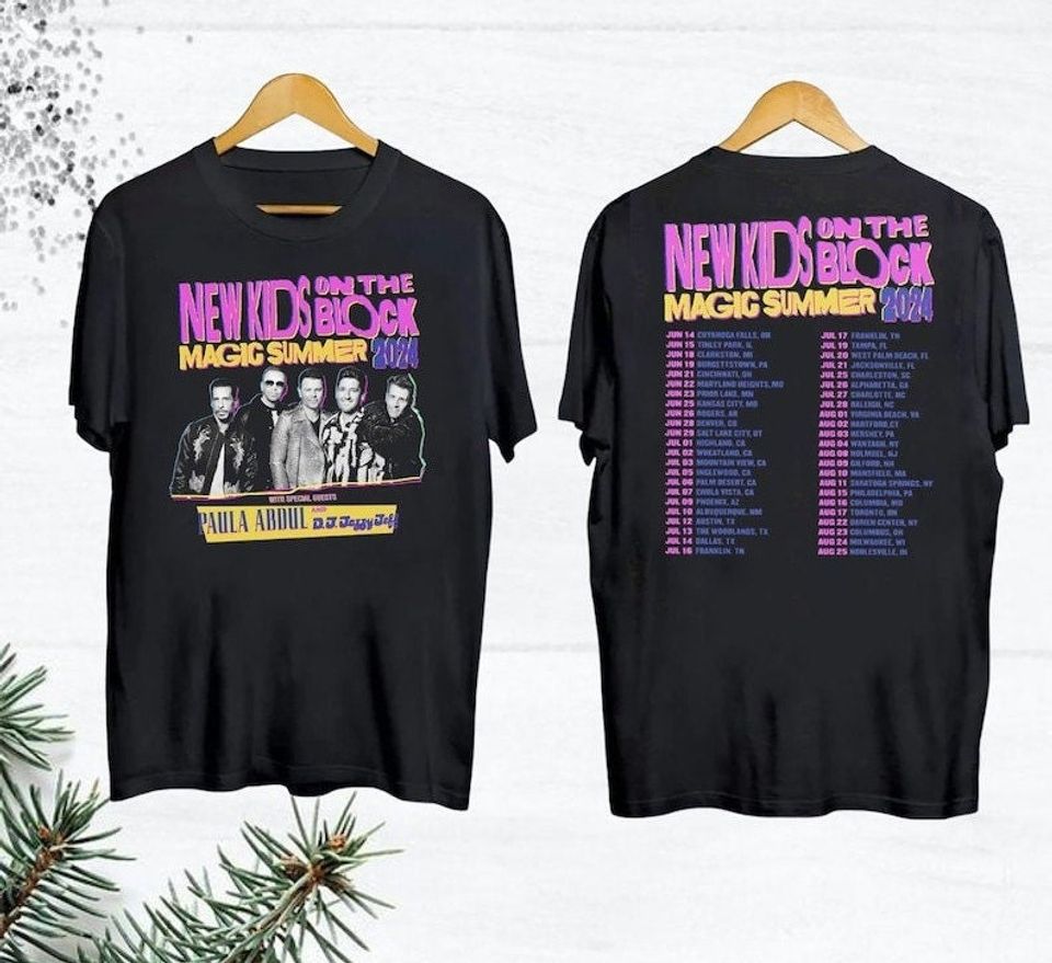 The Magic Summer Tour 2024 NK on The Block T-shirt