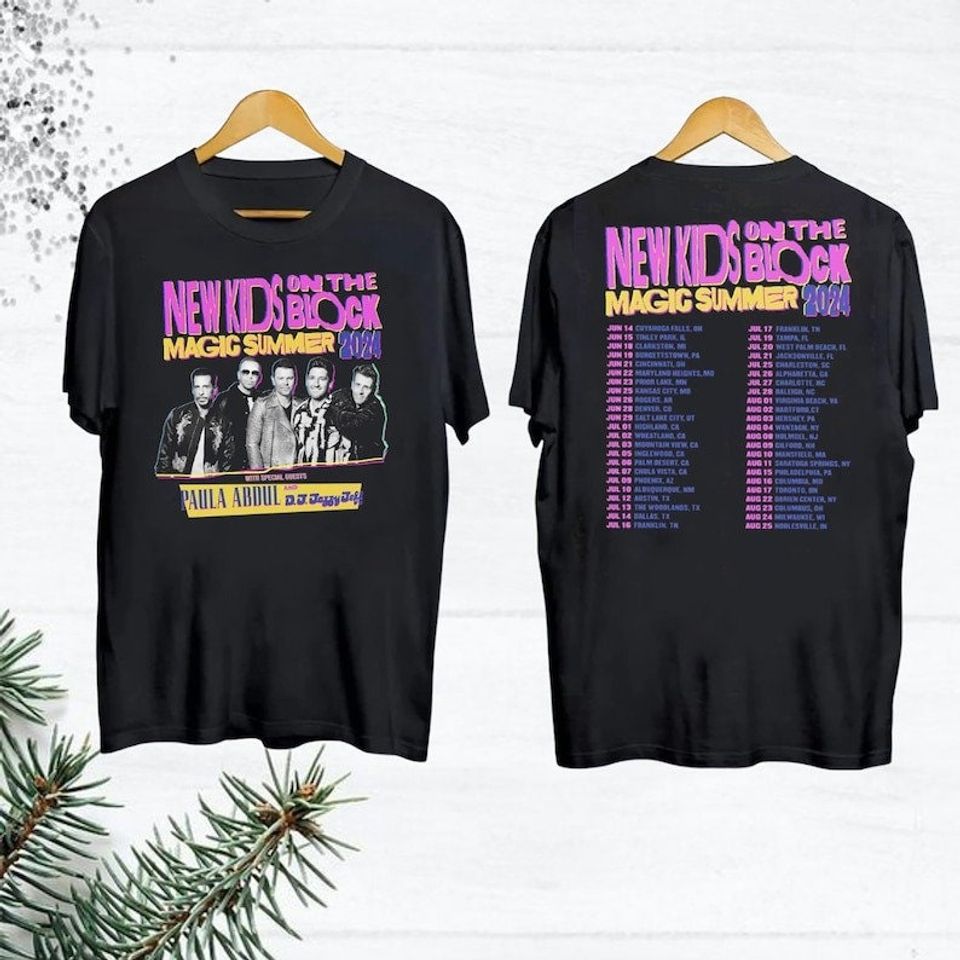 The Magic Summer Tour 2024 NK on The Block T-shirt