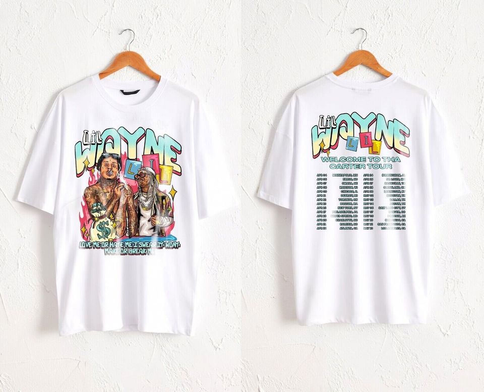 Lil wayne Welcome To Tha Carter Tour T-shirt , Lil Wayne tour 2023 Shirt
