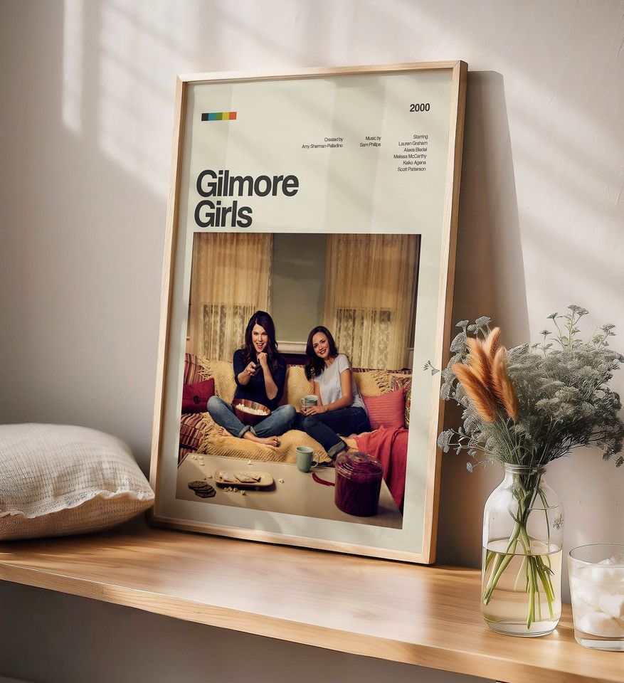 Gilmore Girls Poster Print, Tv Show Poster