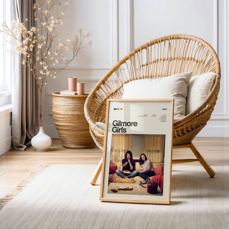 Gilmore Girls Poster Print, Tv Show Poster