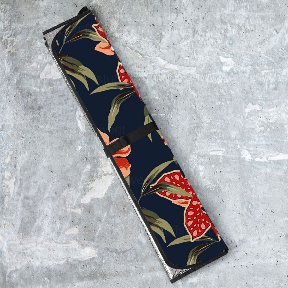 Stranger Car Sunshade, Stranger Car Windshield, Horror Car Windshield Cover