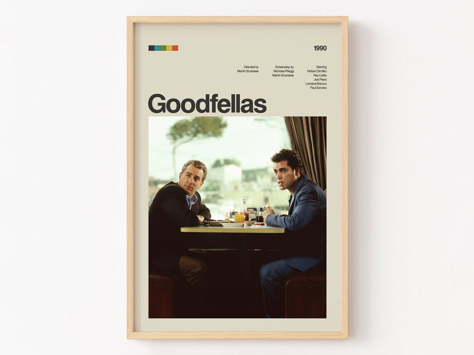 Goodfellas Poster Print No: 2, Movie Poster