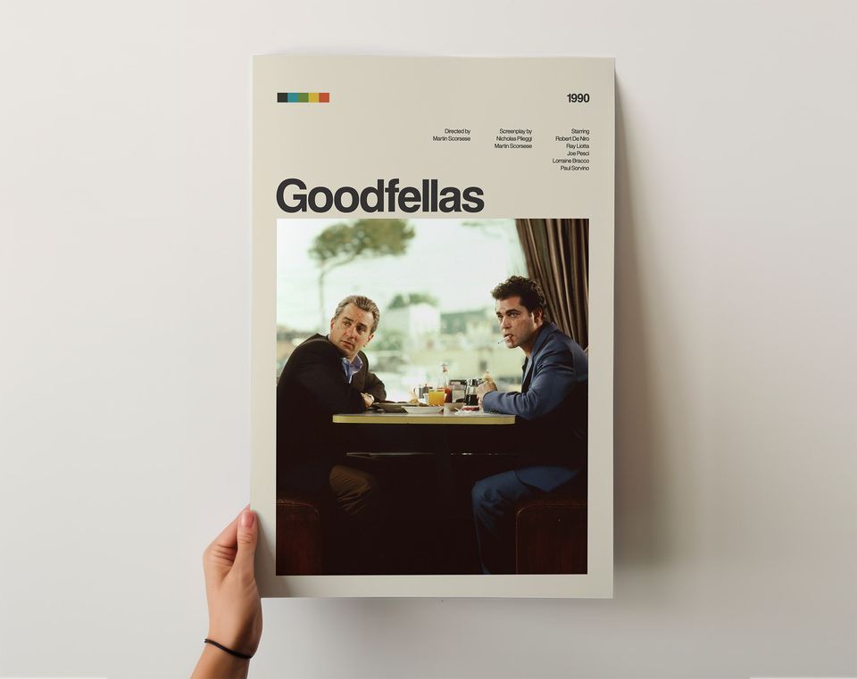 Goodfellas Poster Print No: 2, Movie Poster