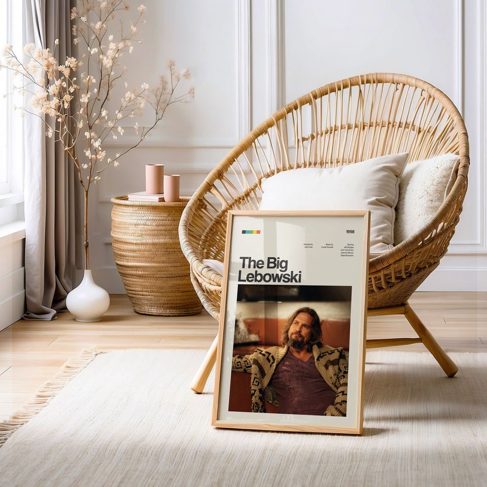 The Big Lebowski Poster Print, Movie Poster
