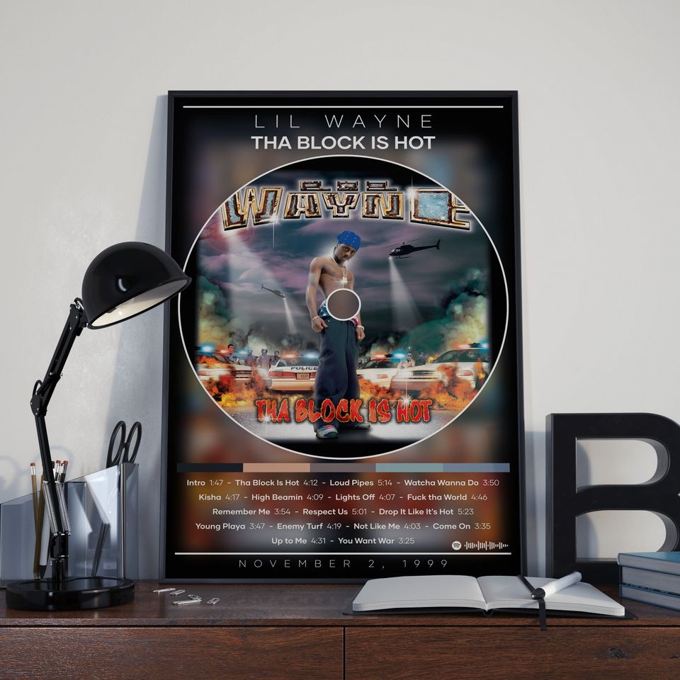 Lil Wayne Poster Print | Tha Block Is Hot Poster