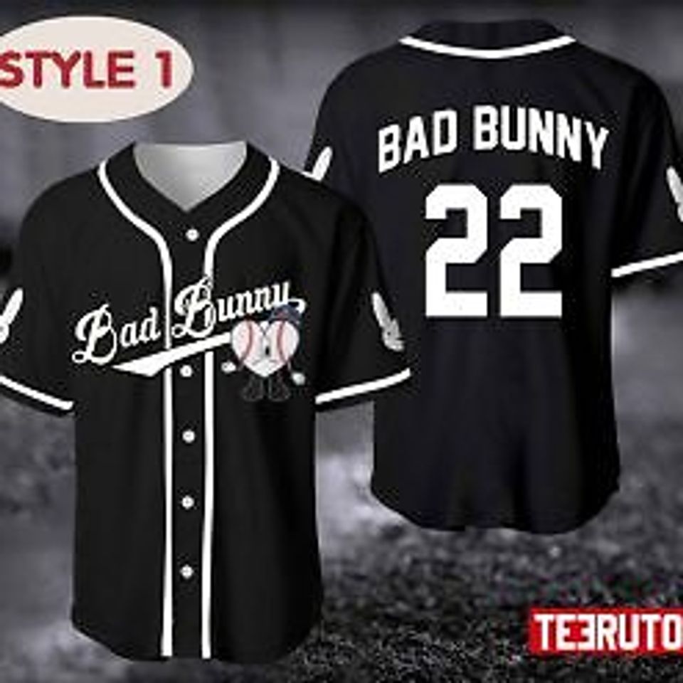 Bad Bunny Tour Baseball Jersey