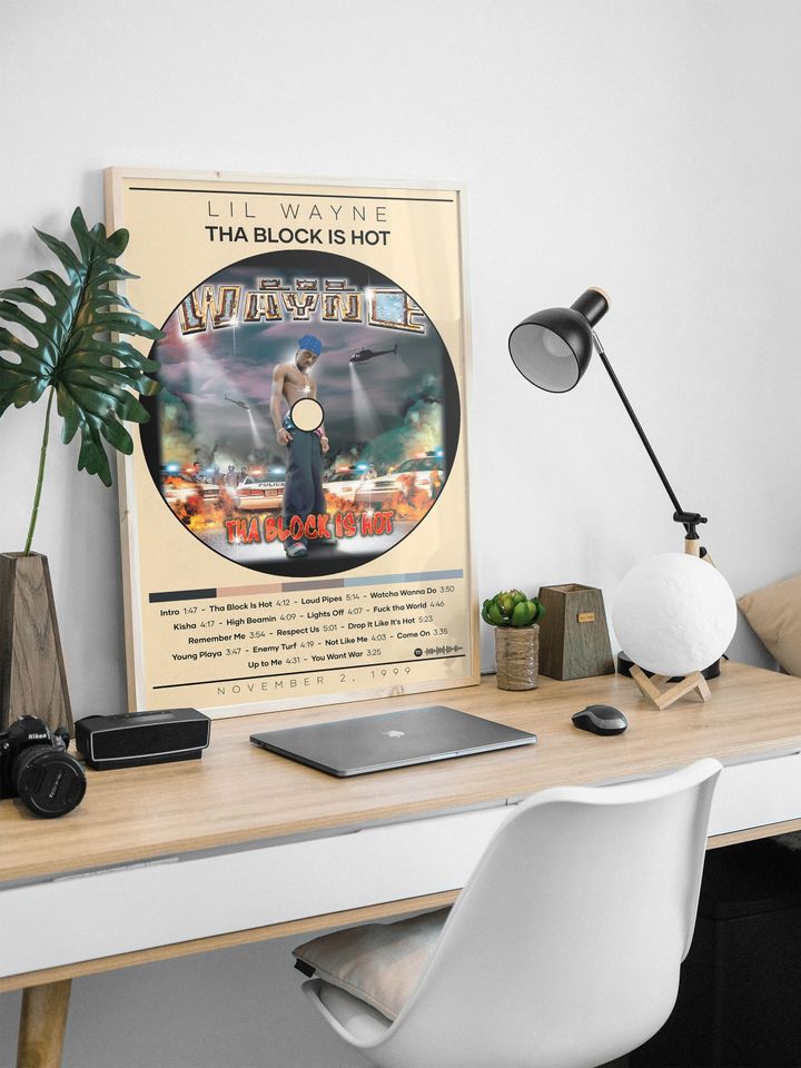 Lil Wayne Poster Print | Tha Block Is Hot Poster
