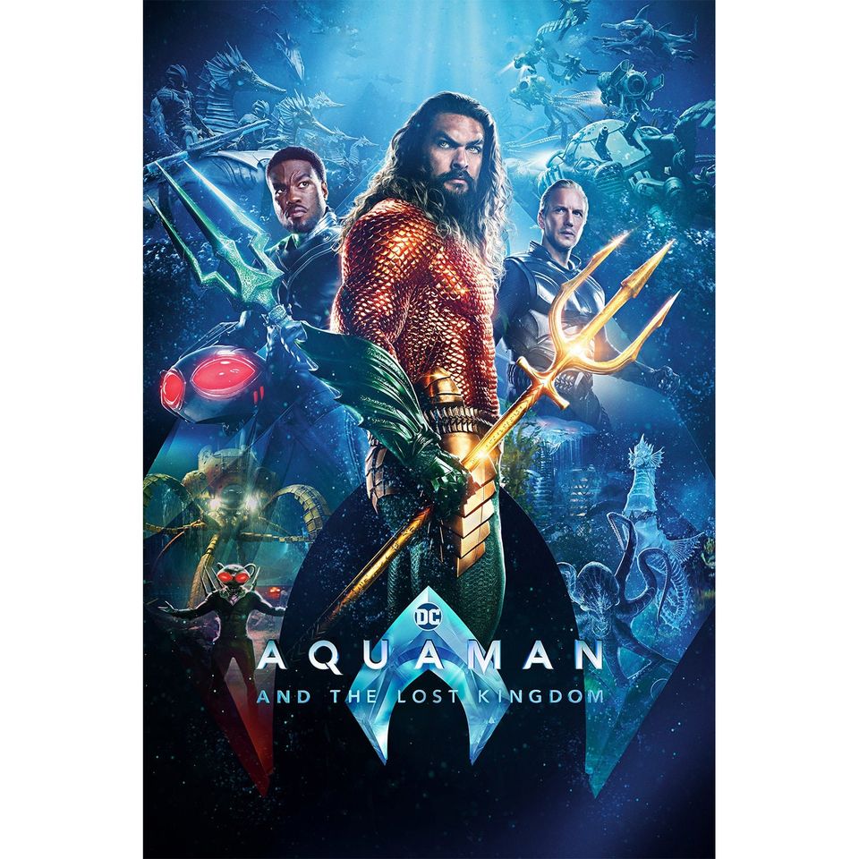 Aquaman and the Lost Kingdom Poster, Movie Posters