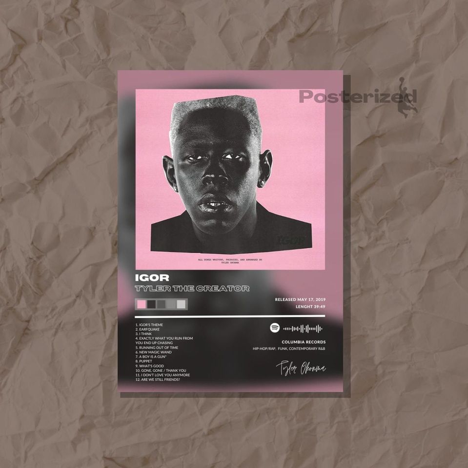 Tyler The Creator - IGOR - Poster