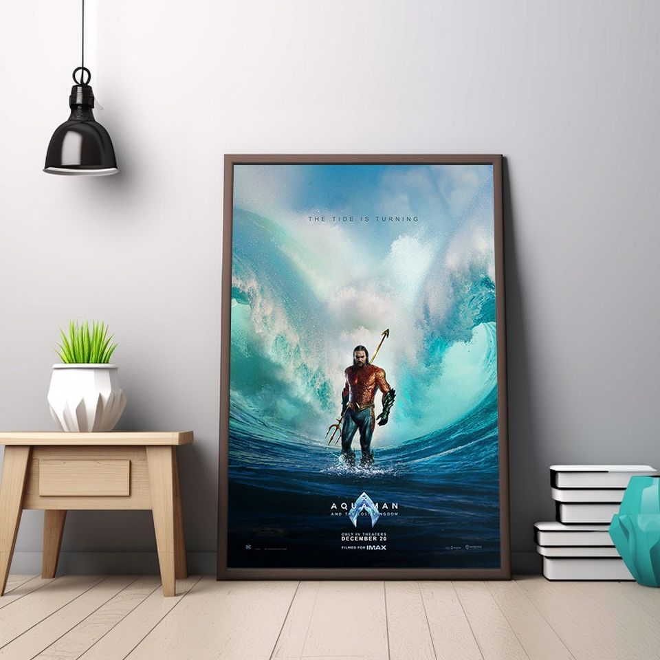 Aquaman and the Lost Kingdom Poster, Aquaman Movie Poster