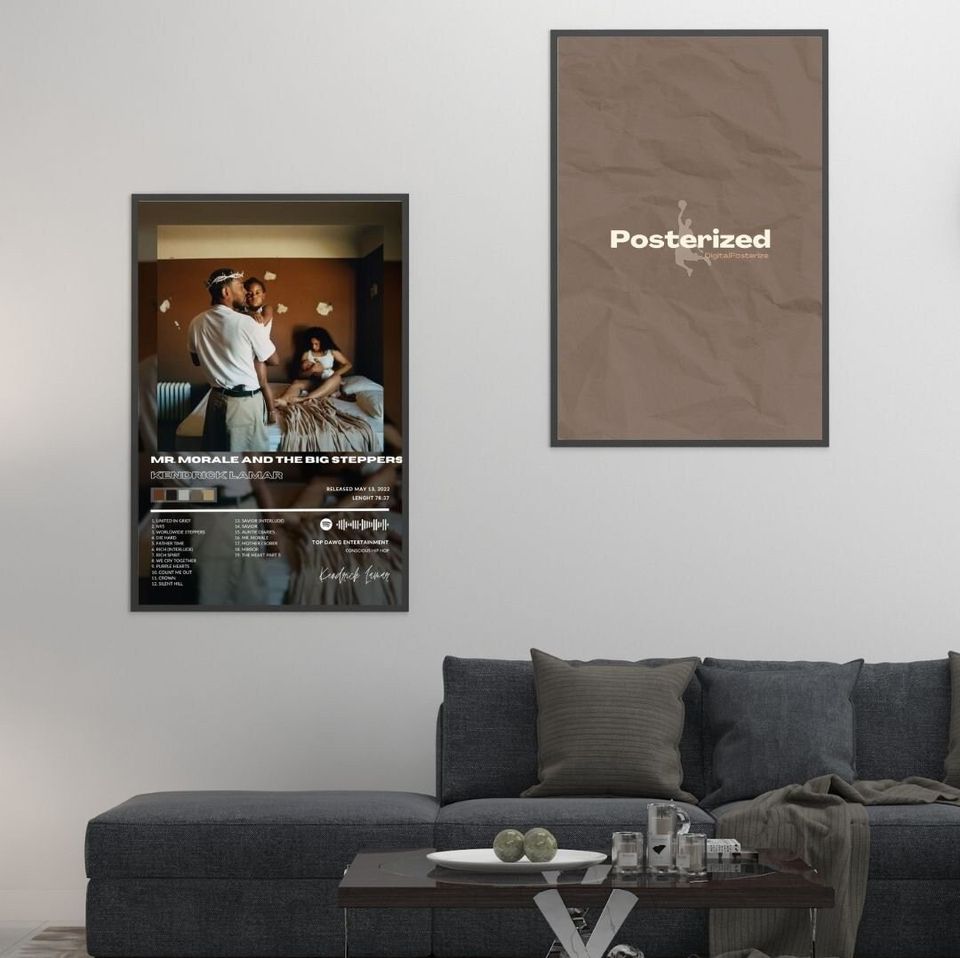 Kendrick Lamar - Mr. Morale and Big Steppers - Poster
