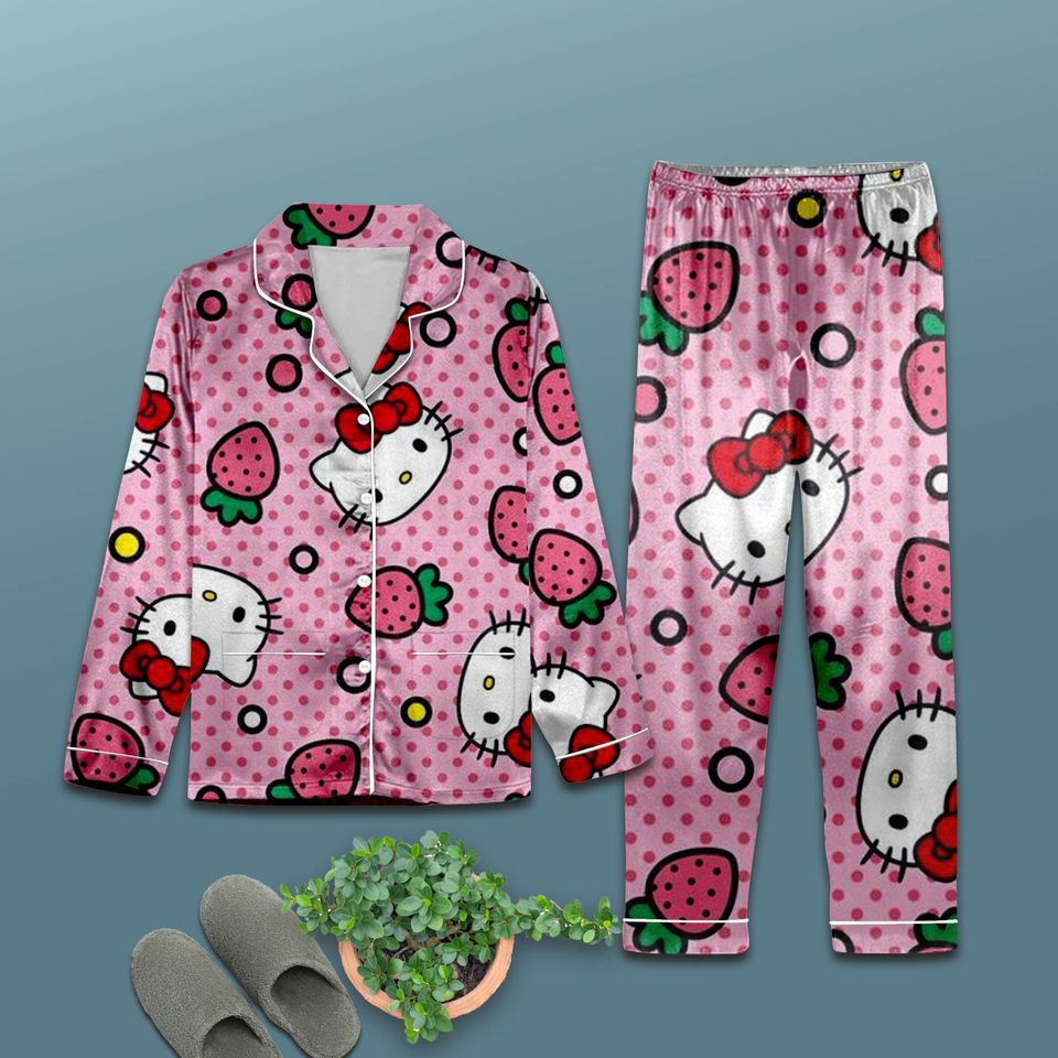 Hello Kitty Christmas Pajama Set, Hello Kitty Pajamas