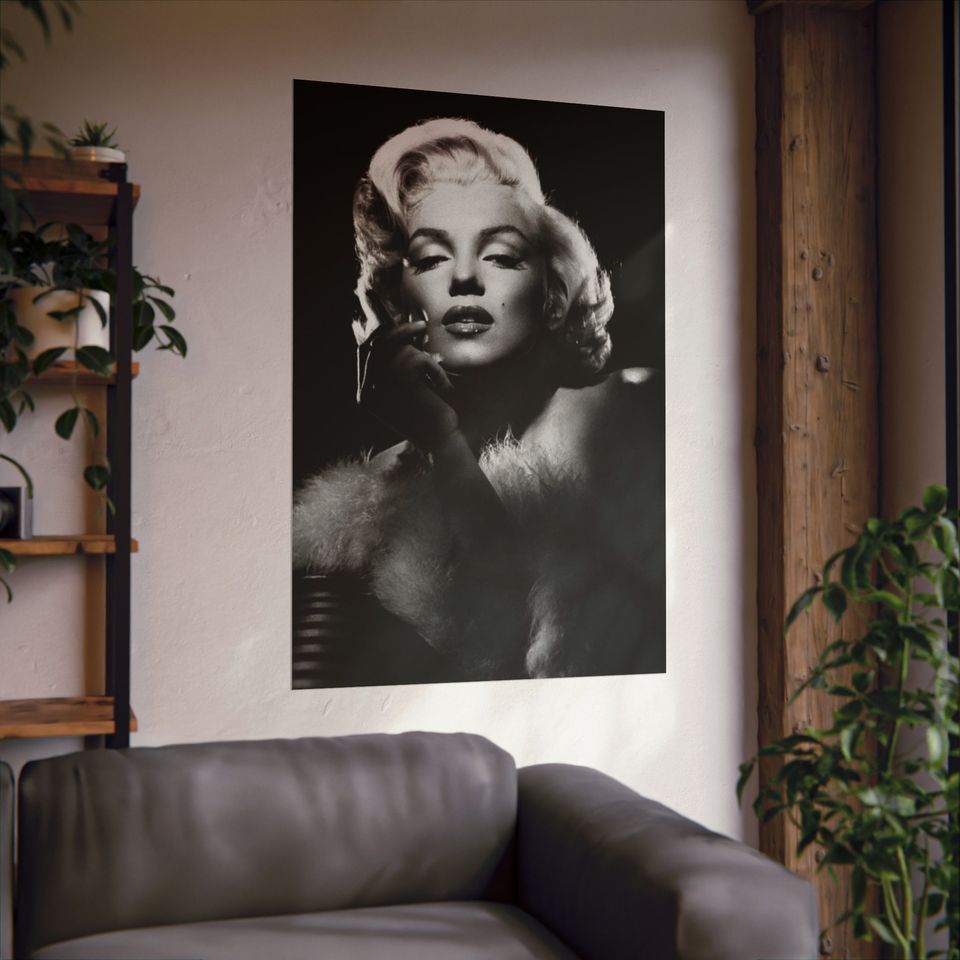 Marilyn Monroe Poster, Marilyn Monroe Print