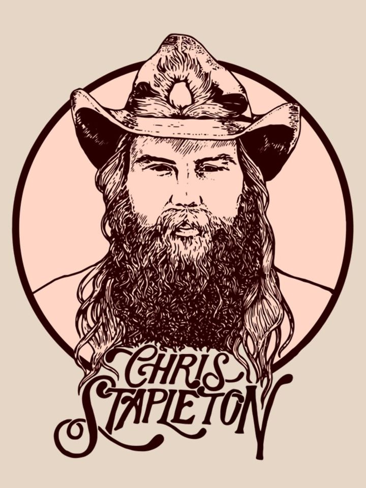 Chris Stapleton T-Shirt, Chris Stapleton Tour Shirt, Stapleton Retro