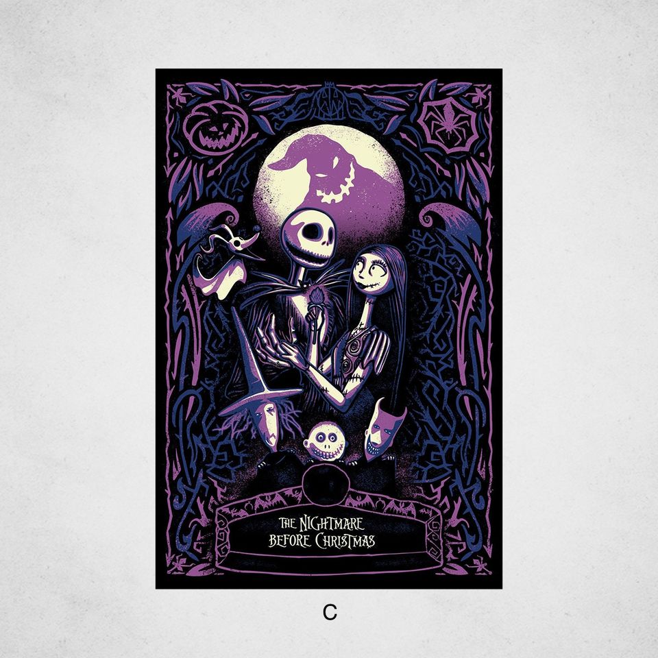 The Nightmare Before Christmas (1993) Classic Movie Poster