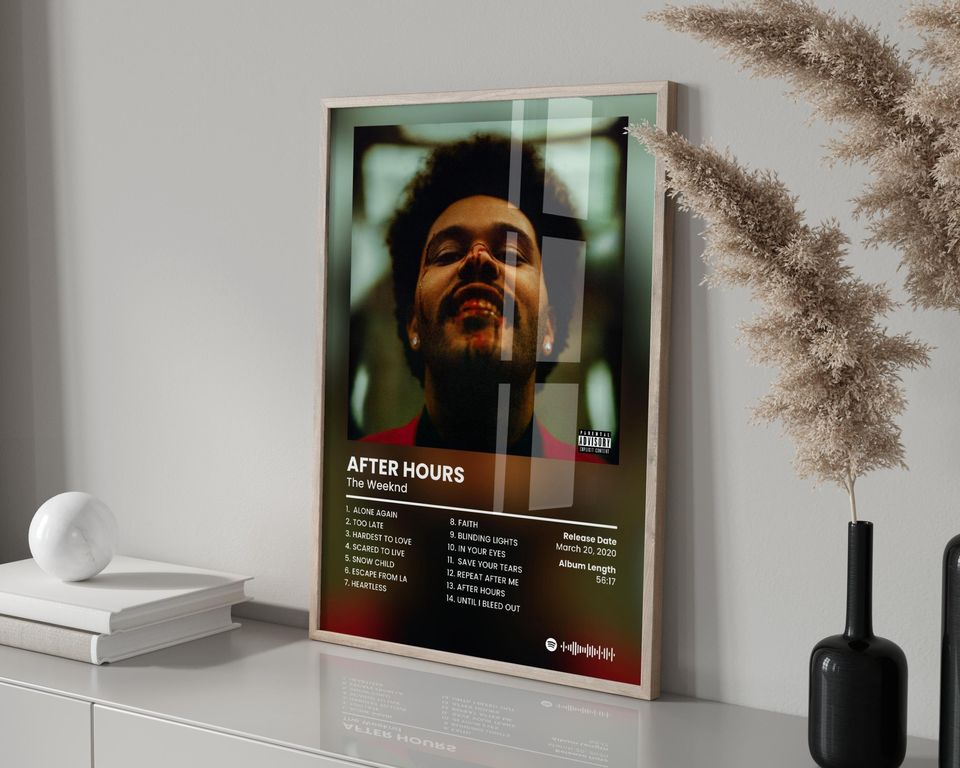 Custom Cover Poster, Personalized Album Print, Classics Rap Poster