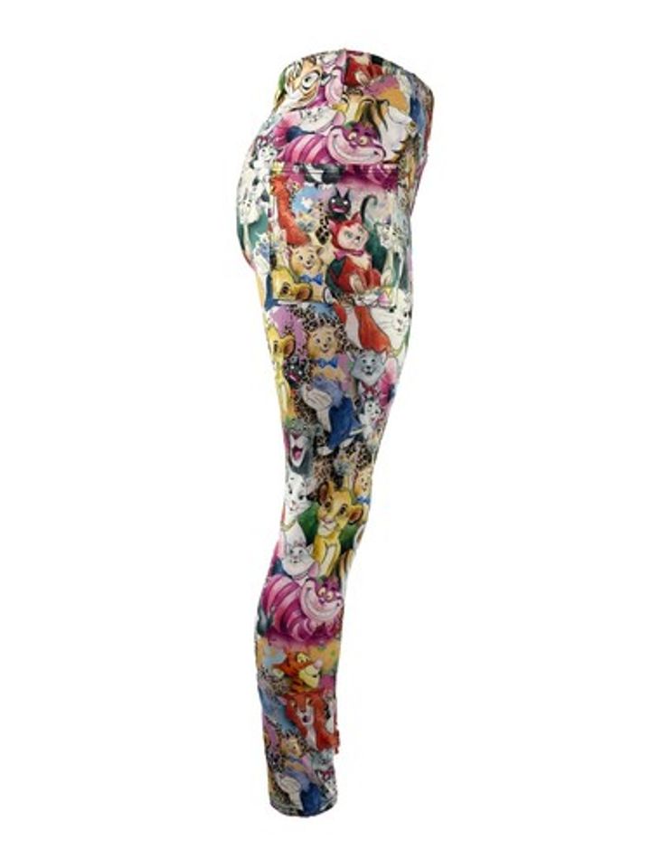 All The Disney Cats Leggings