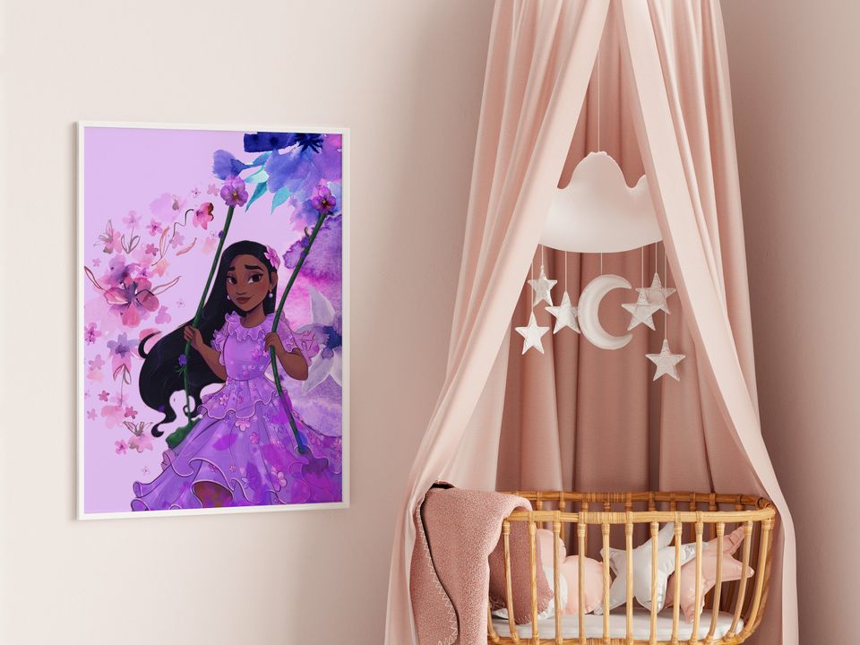 Isabela Madrigal Encanto Poster/ Encanto Poster