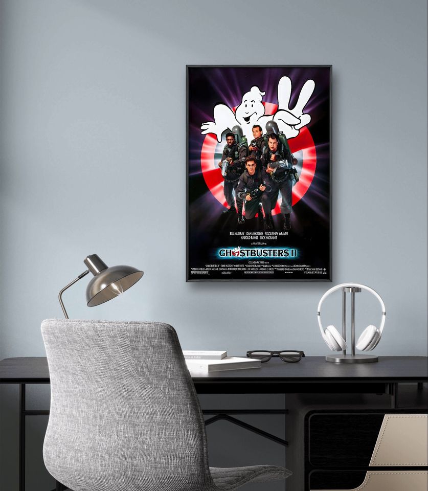 Ghostbusters Print, Ghostbusters Poster, 1989 American Poster