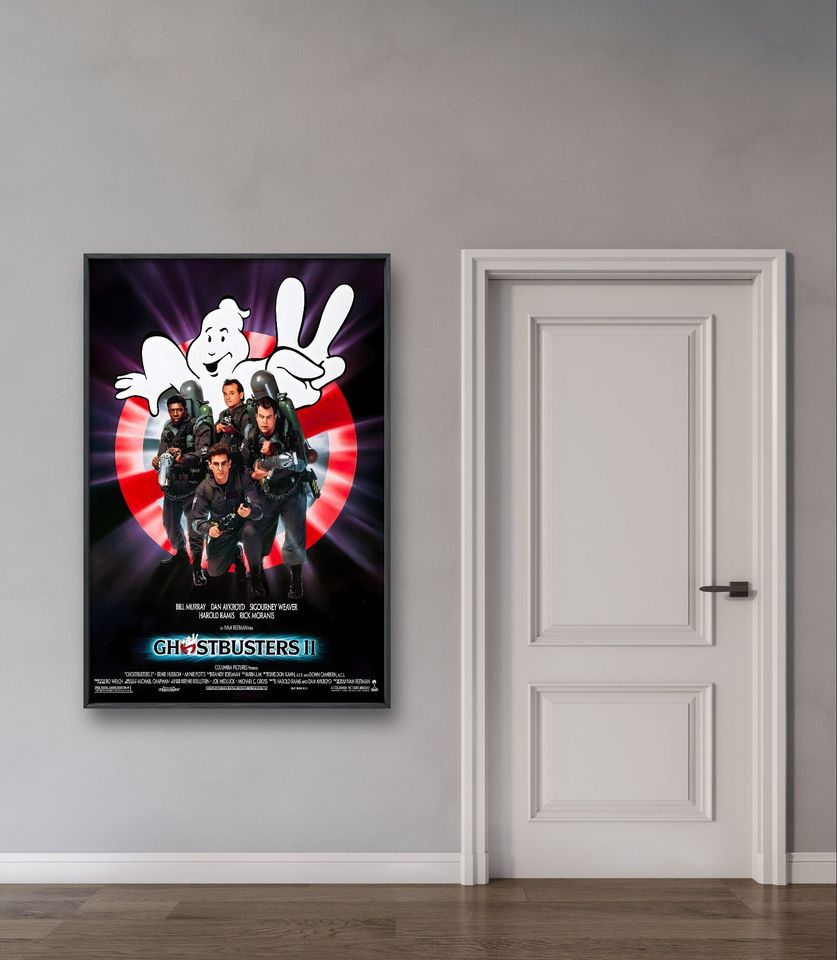 Ghostbusters Print, Ghostbusters Poster, 1989 American Poster