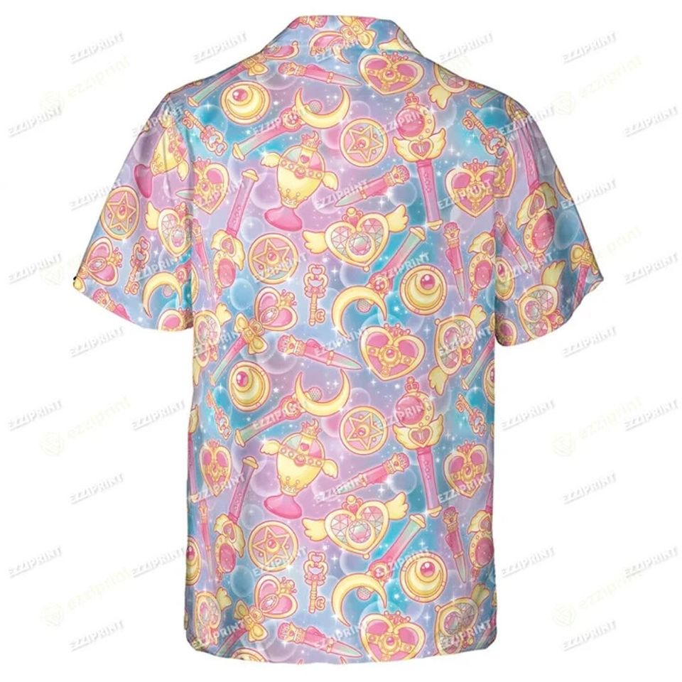 MAGICAL GIRLS SAILOR MOON HAWAIIAN SHIRT