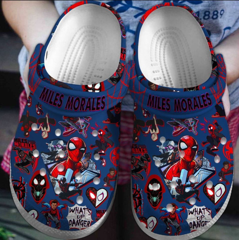 Spiderman Movie Cartoon Shoes, Spiderman Summer Clogs