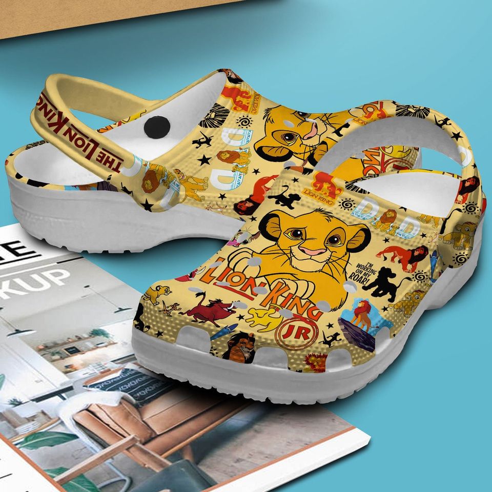 The Lion King Clogs, Lion King Shoes, Lion King Clogs