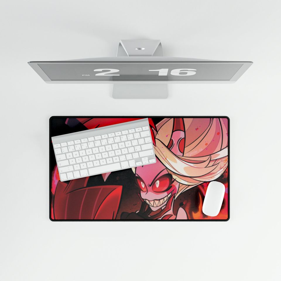 Hazbin Hotel Desk Mat, Hazbin Hotel Decor