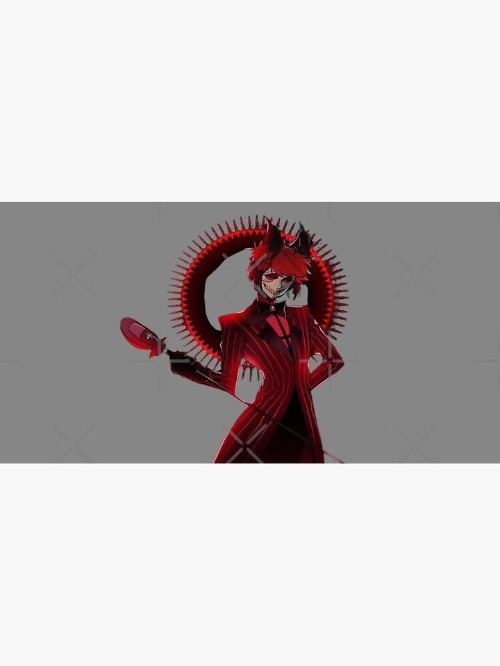 Alastor Hazbin Hotel Desk Mat, Hazbin Hotel Decor