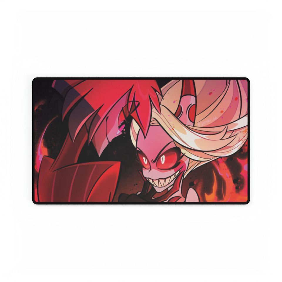 Hazbin Hotel Desk Mat, Hazbin Hotel Decor