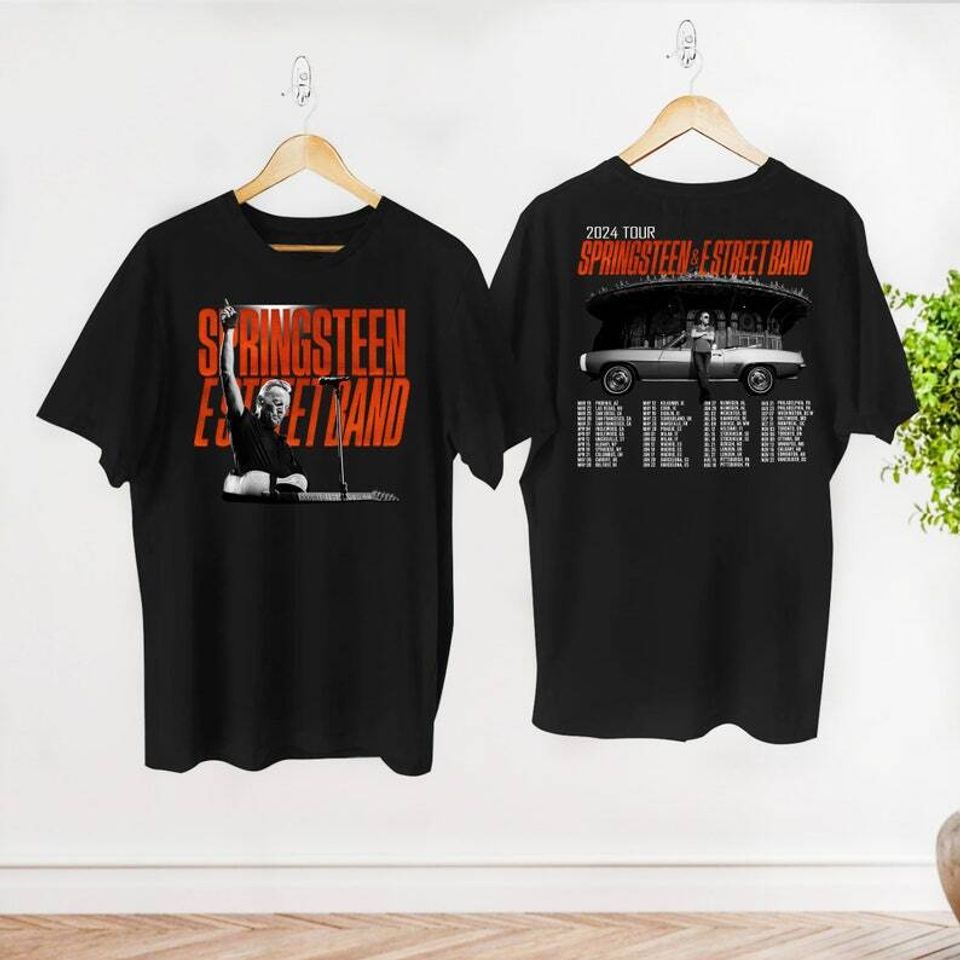 Bruce Springsteen And E Street 2024 Tour Shirt