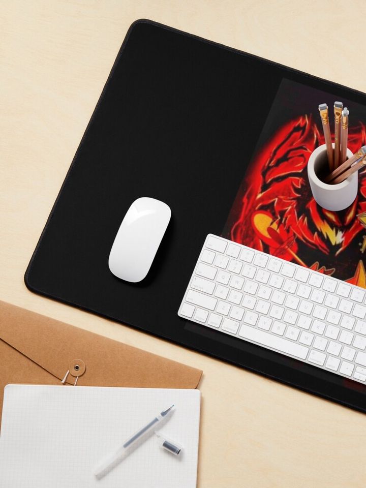 Alastor Hazbin Hotel Desk Mat, Hazbin Hotel Decor