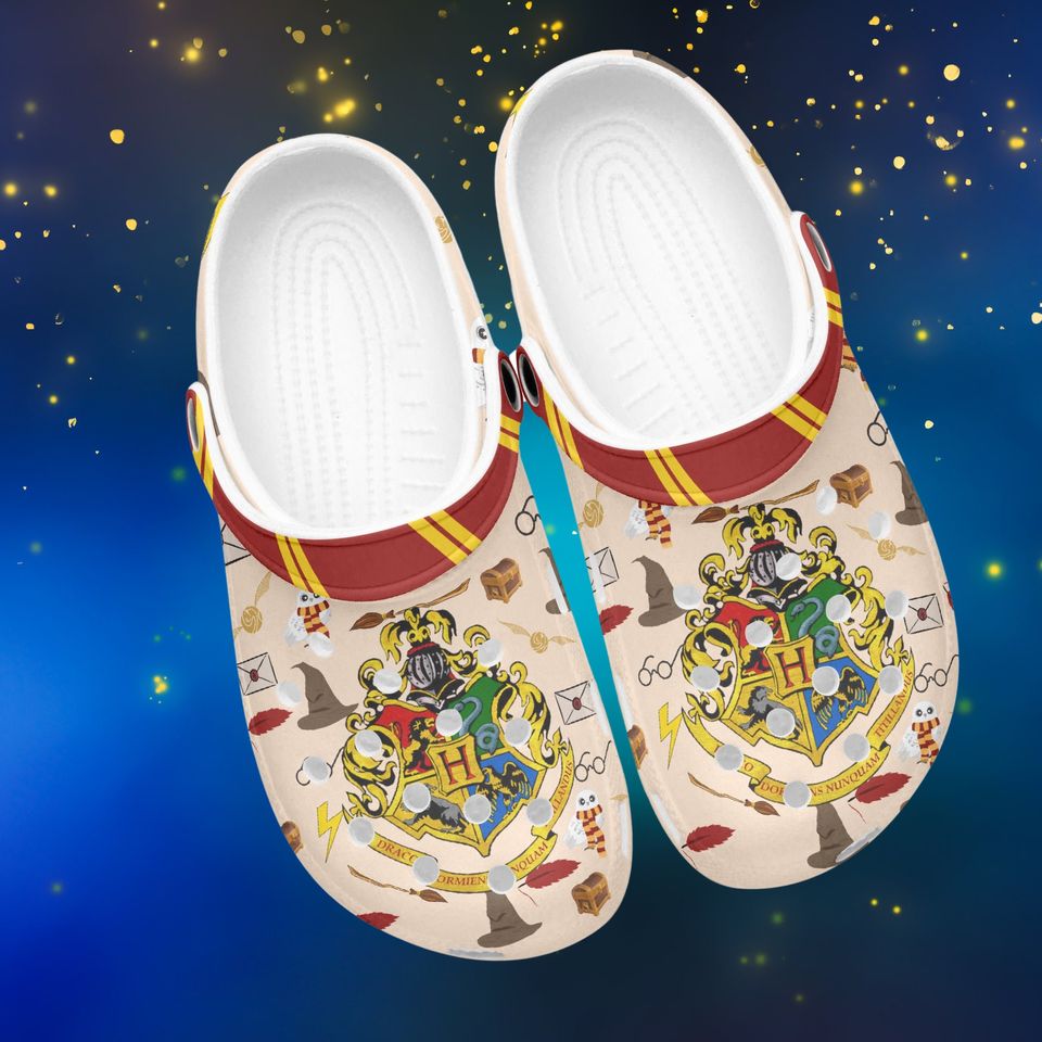 Wizard Clogs, Magic Clogs, Hogwarts Clog, Wizard World Clogs
