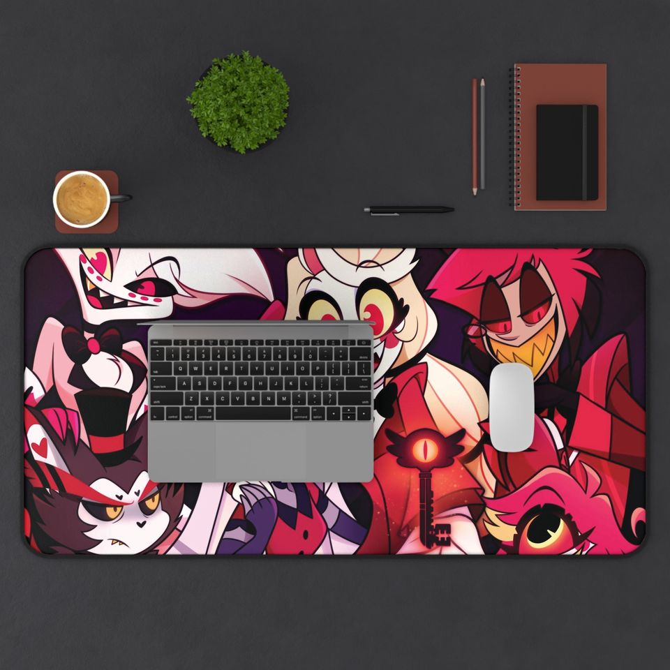 Hazbin Hotel Desk Mat, Hazbin Hotel Decor