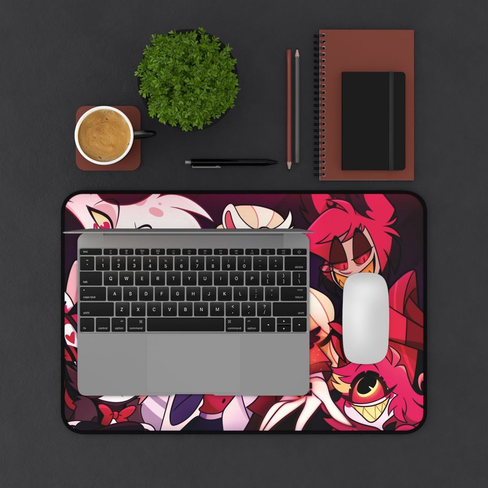 Hazbin Hotel Desk Mat, Hazbin Hotel Decor