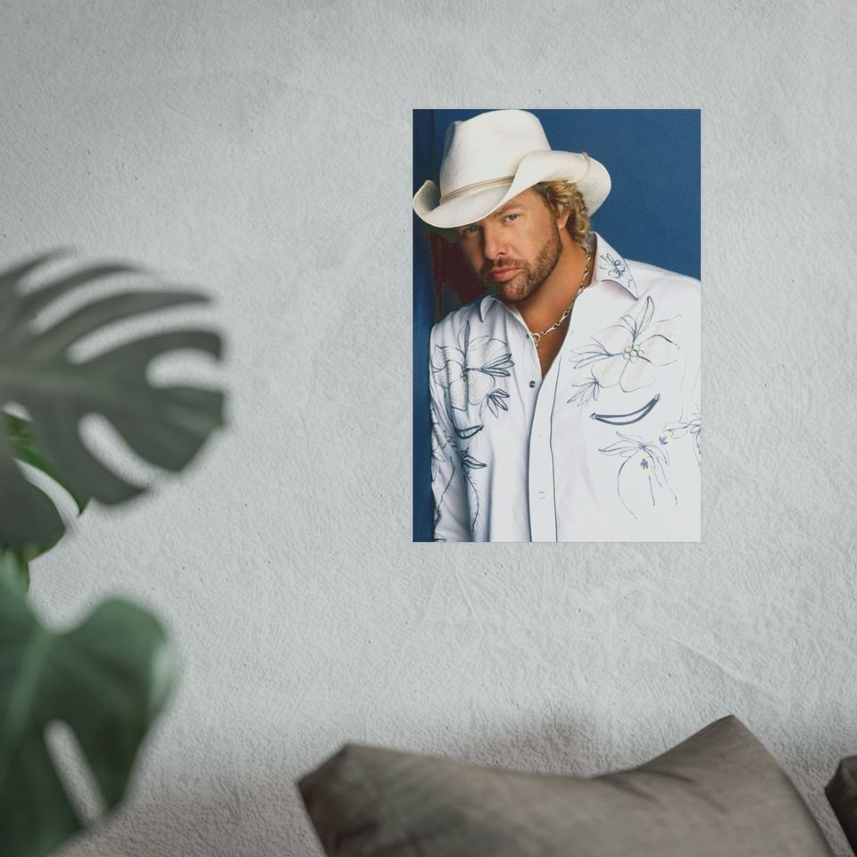 Toby Keith Satin and Archival Matte Posters