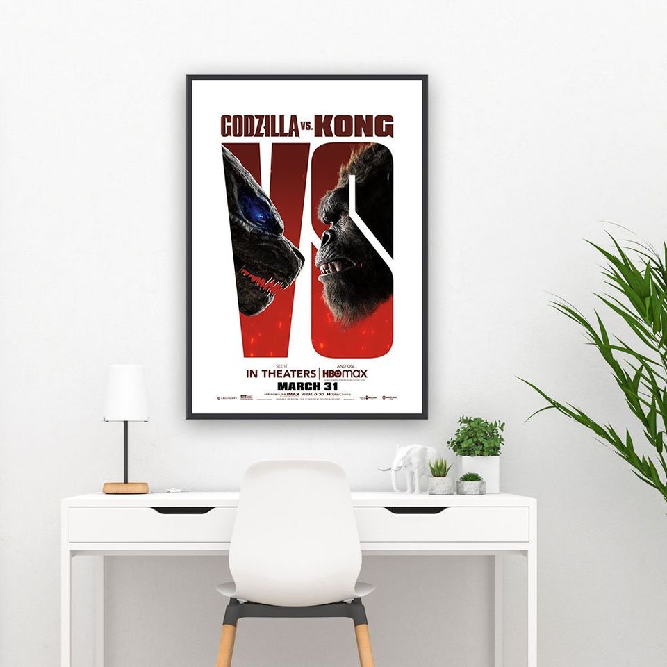 god zilla vs Kong Movie Poster