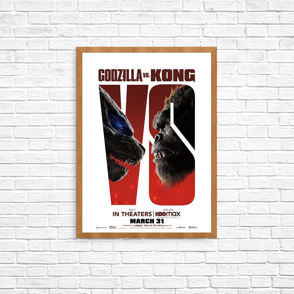 god zilla vs Kong Movie Poster
