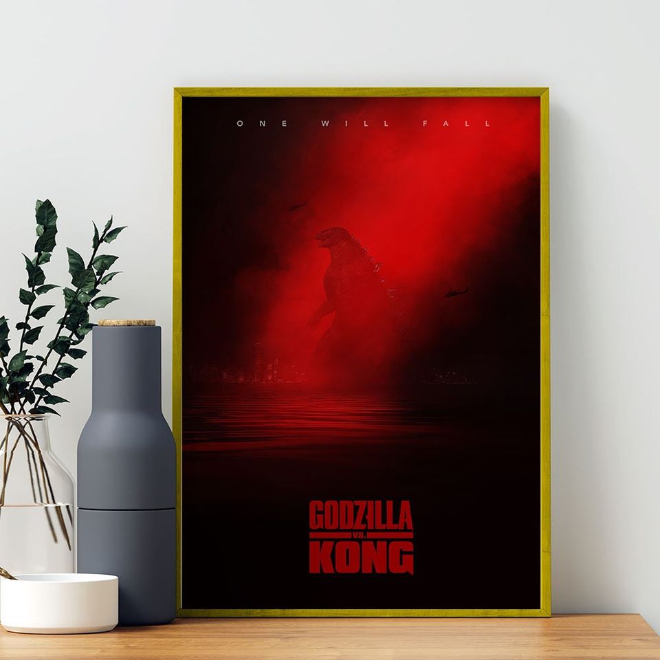 god zilla vs Kong Movie Poster