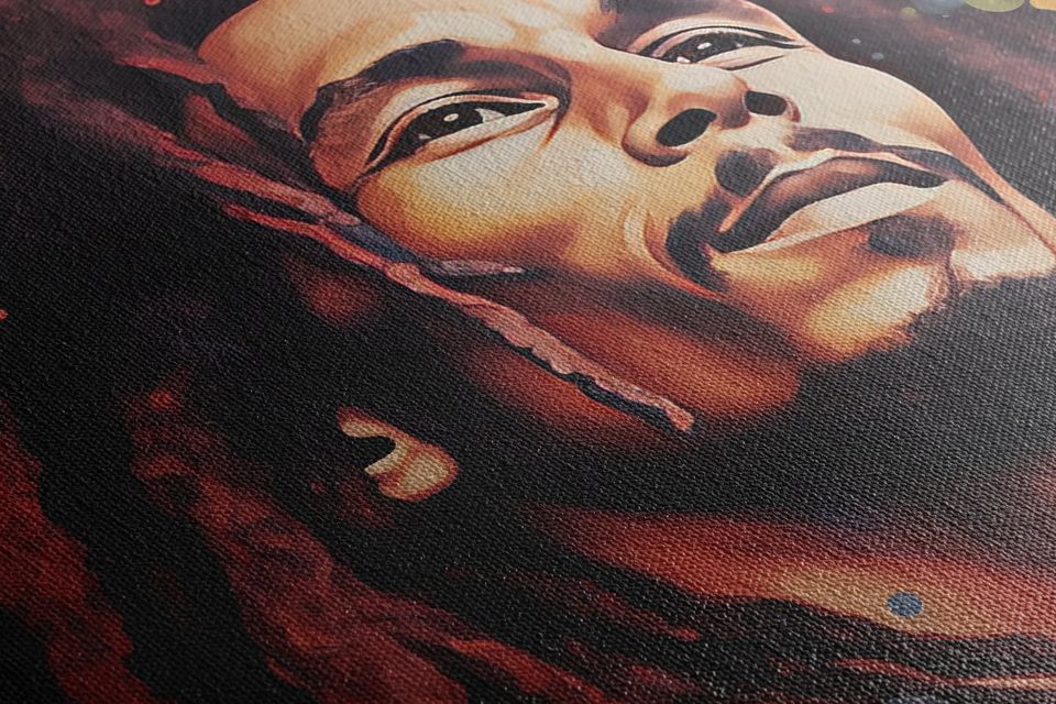 Bob Marley Poster, Strength Quote, Inspirational Art Print