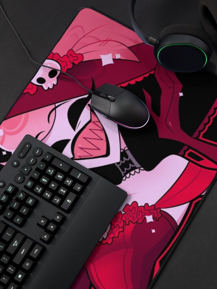 Hazbin Hotel Desk Mat, Hazbin Hotel Decor