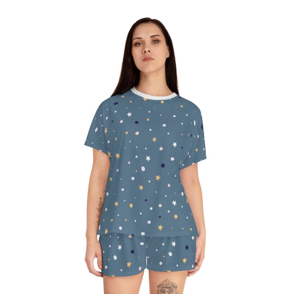Galaxy Pajamas Set, Women Sleepwear