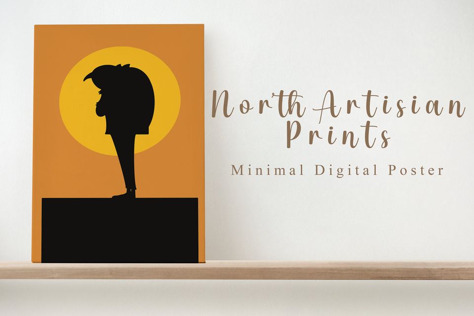 Despicable Me Minimal Movie Poster