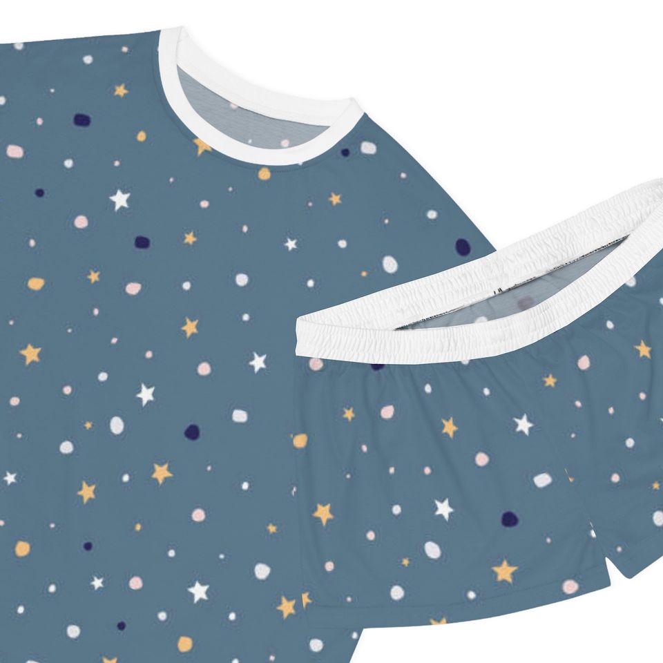 Galaxy Pajamas Set, Women Sleepwear