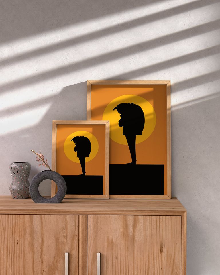 Despicable Me Minimal Movie Poster