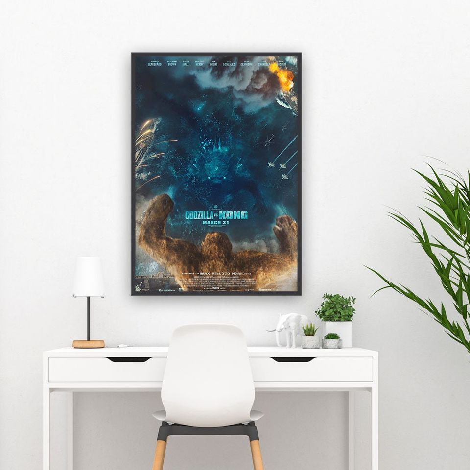 god zilla vs Kong Movie Poster