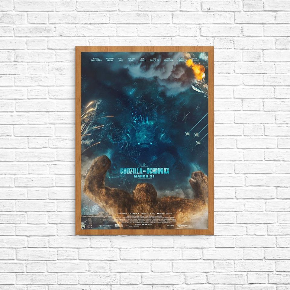 god zilla vs Kong Movie Poster