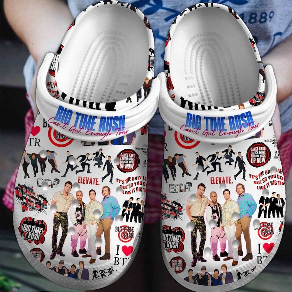 Big Time Rush Clogs, Big Time Rush  Summer Clogs