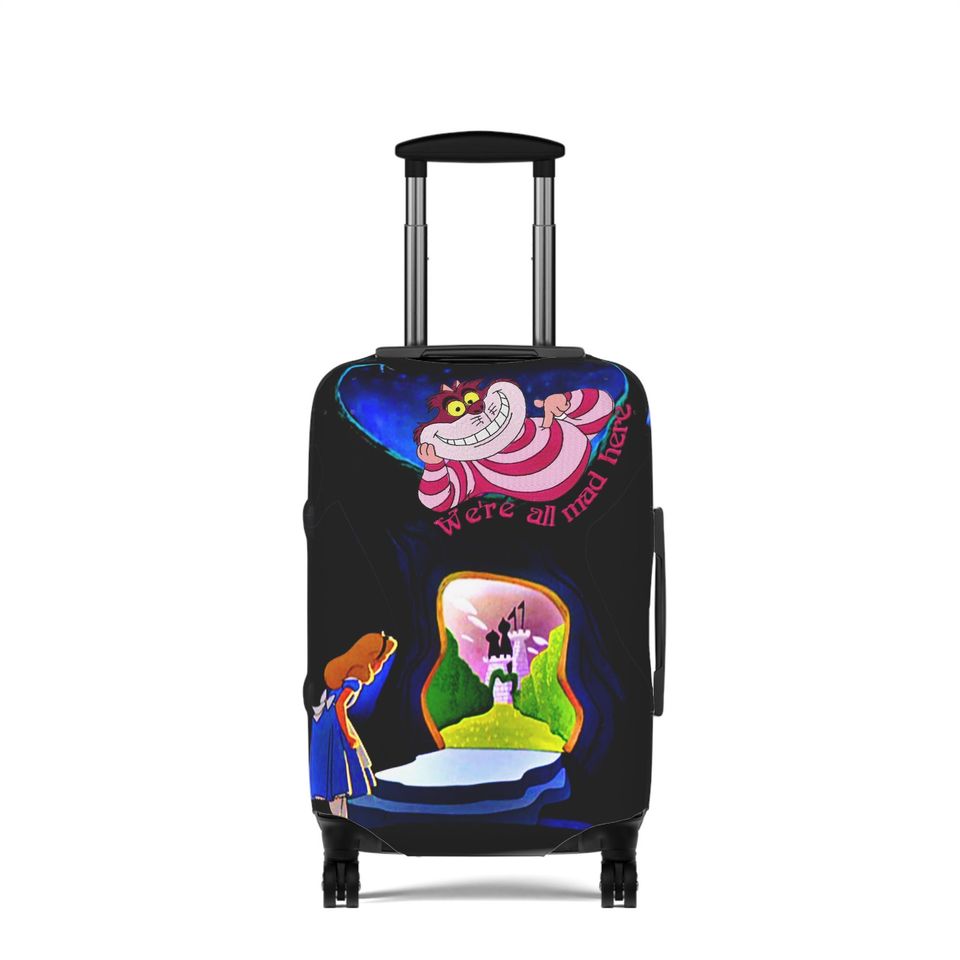 Alice in Wonderland Cheshire cat Luggage Cover